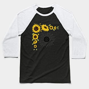 Spring Sunflower Baseball T-Shirt